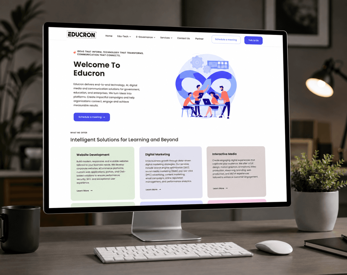 Educron — live site
